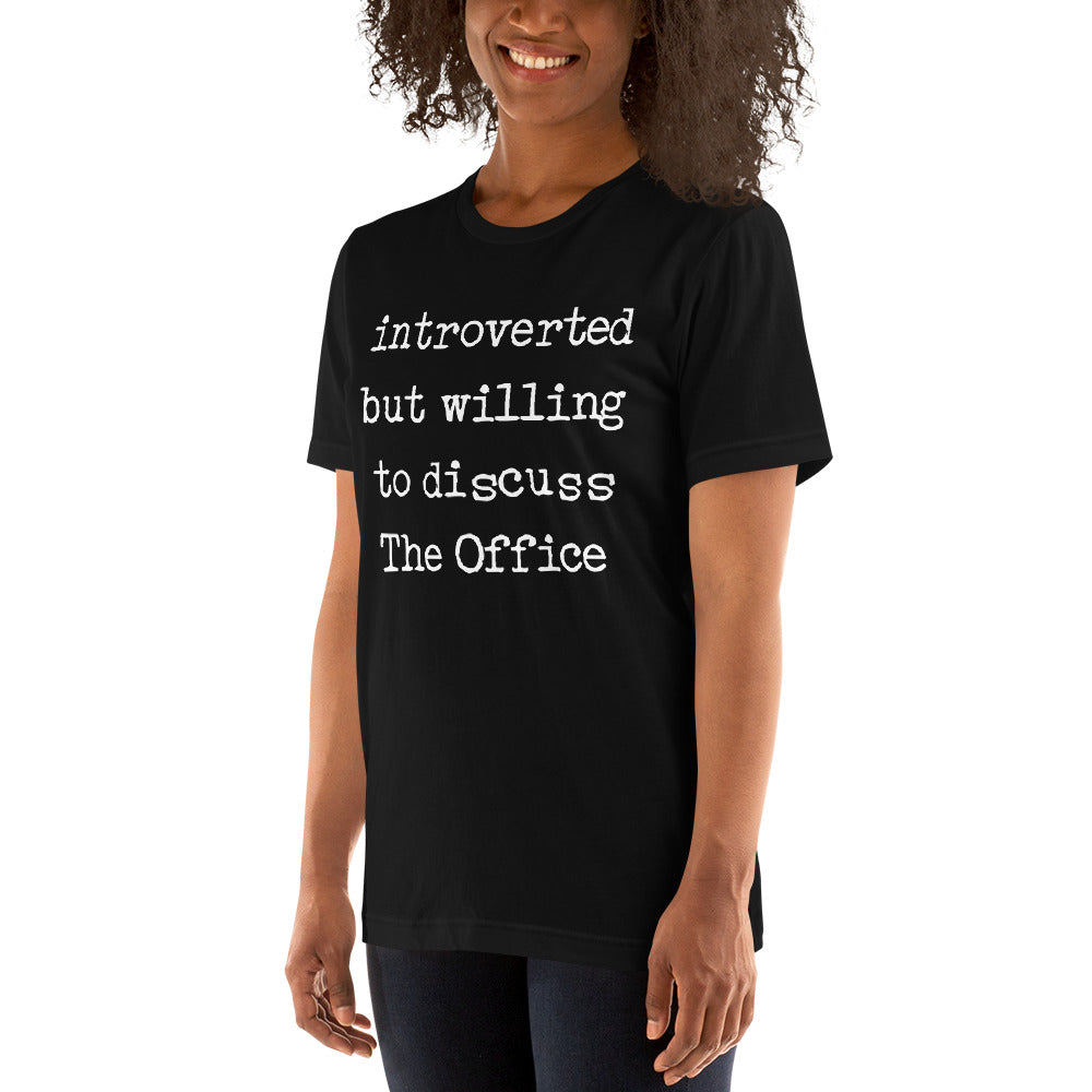 Willing To Discuss The Office - Women's T-Shirt