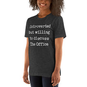 Willing To Discuss The Office - Women's T-Shirt