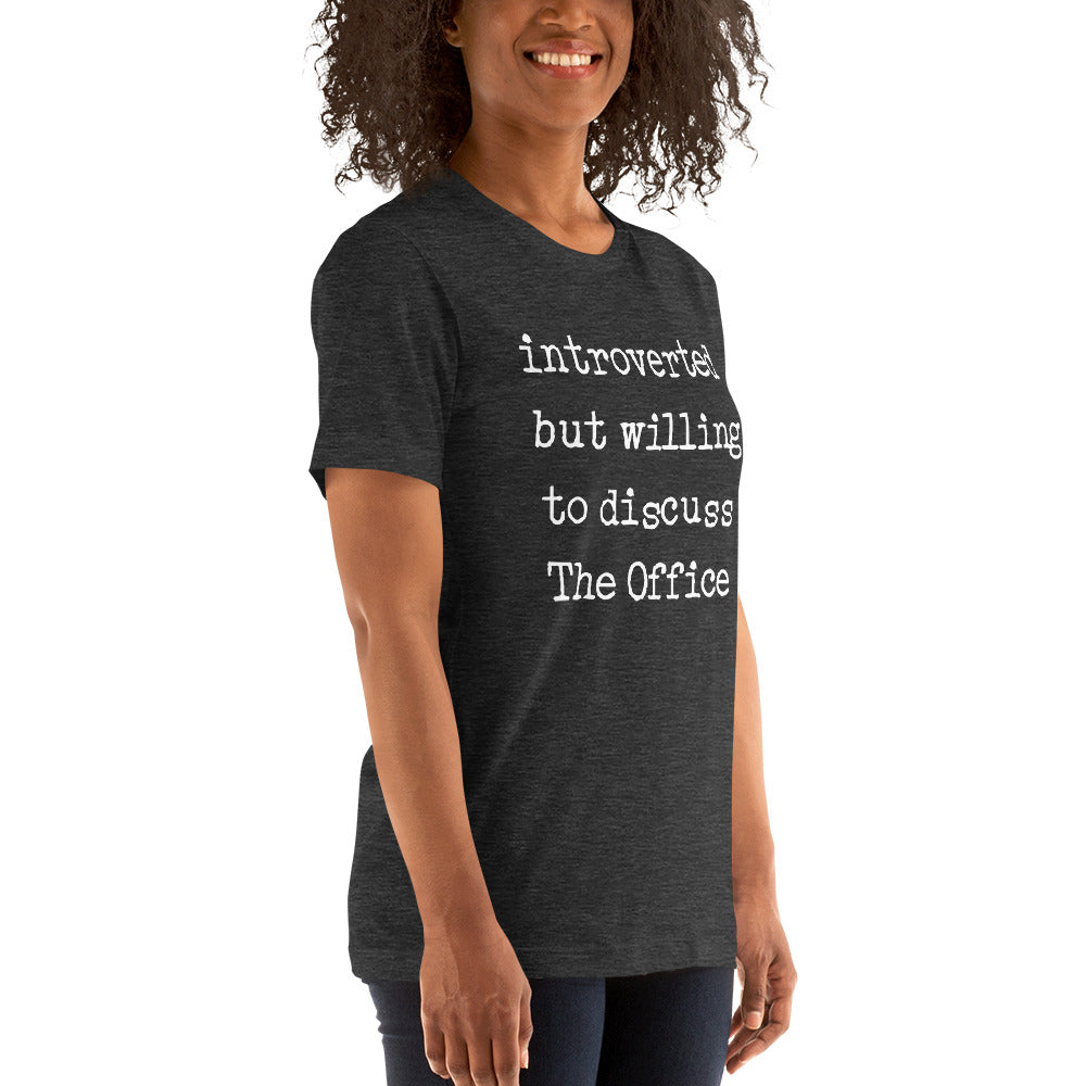 Willing To Discuss The Office - Women's T-Shirt