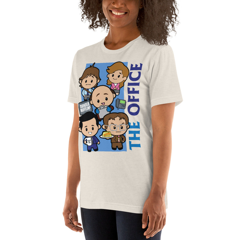 Cartoon Scranton Squad - Women's T-Shirt