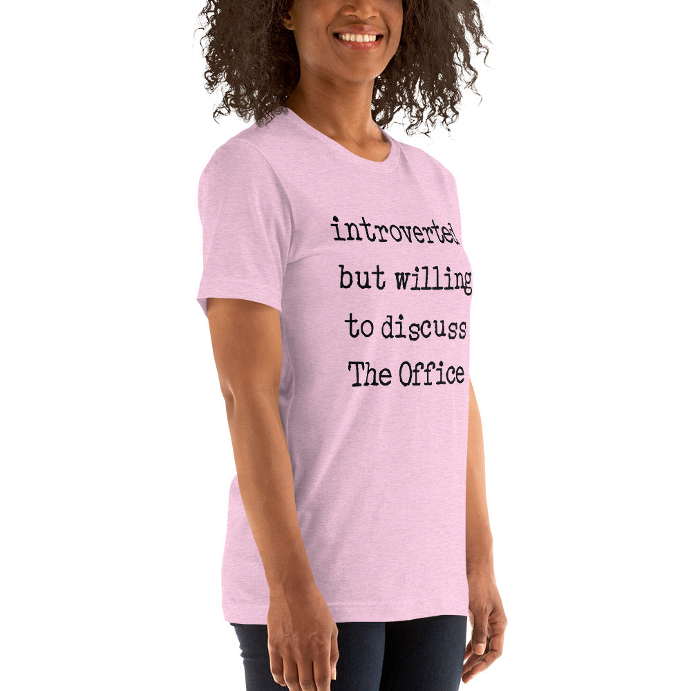 Willing To Discuss The Office - Women's T-Shirt