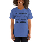 Willing To Discuss The Office - Women's T-Shirt