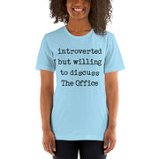 Willing To Discuss The Office - Women's T-Shirt