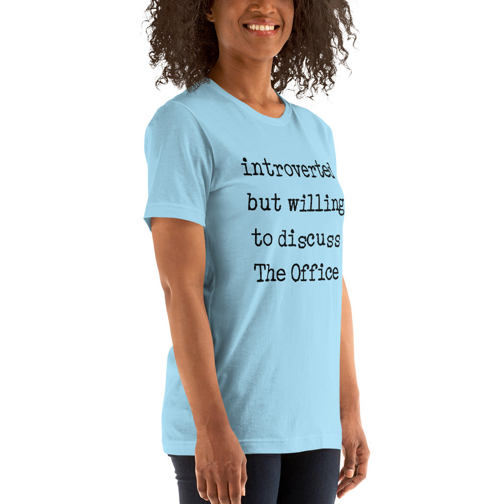 Willing To Discuss The Office - Women's T-Shirt