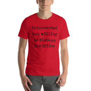Willing To Discuss The Office - T-Shirt
