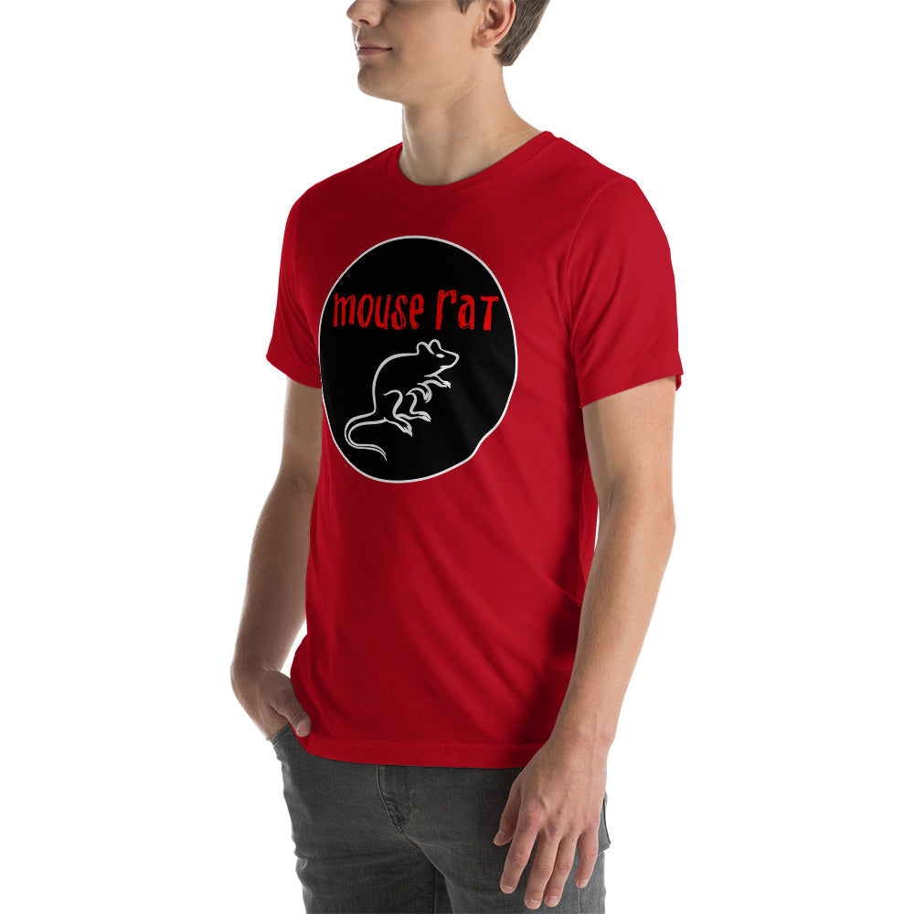 Mouse Rat | Classic Circle | Front Only - T-Shirt
