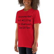 Willing To Discuss The Office - Women's T-Shirt