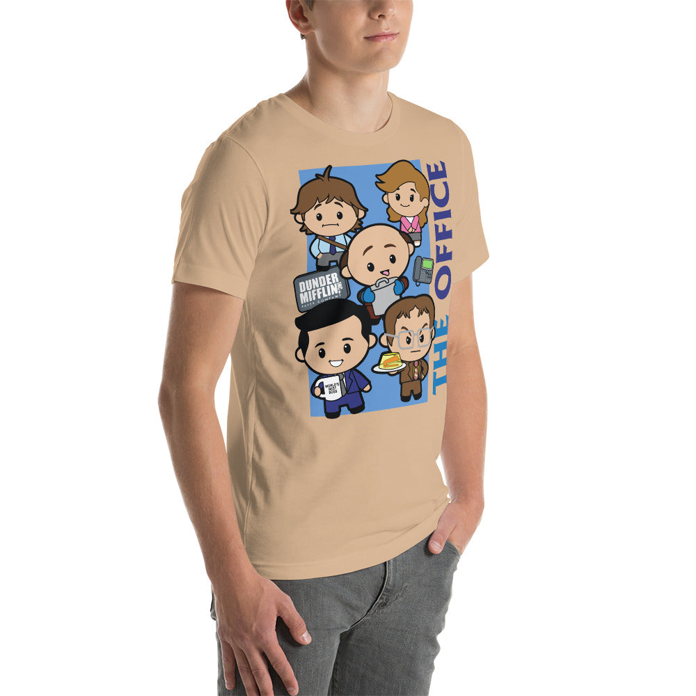 Cartoon Scranton Squad - T-Shirt