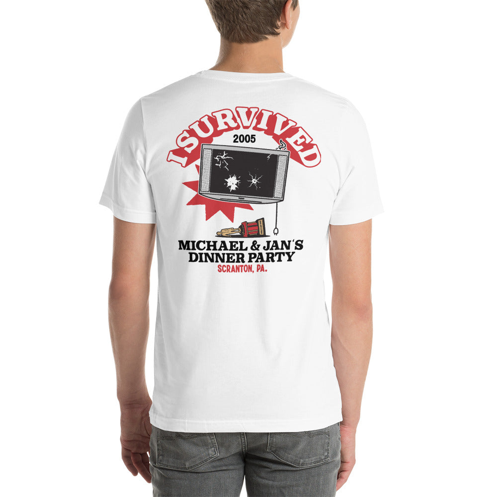 I Survived Michael and Jan's Dinner Party T-Shirt