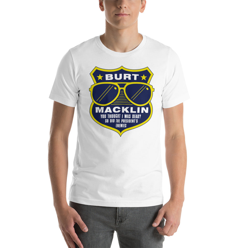 Burt Macklin Badge - T-Shirt
