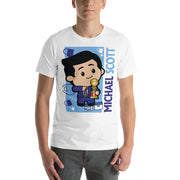 Cartoon Michael Scott - Tshirt