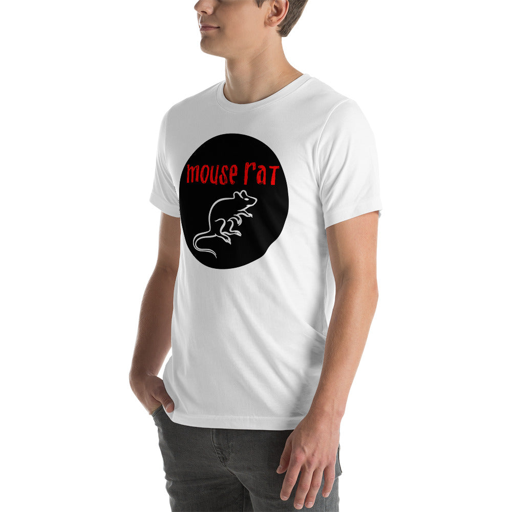 Mouse Rat | Classic Circle | Front Only - T-Shirt