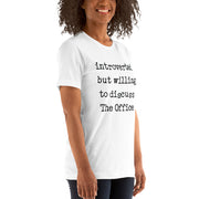 Willing To Discuss The Office - Women's T-Shirt