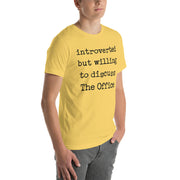 Willing To Discuss The Office - T-Shirt