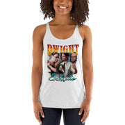 Vintage Dwight Women's Racerback Tank-Moneyline