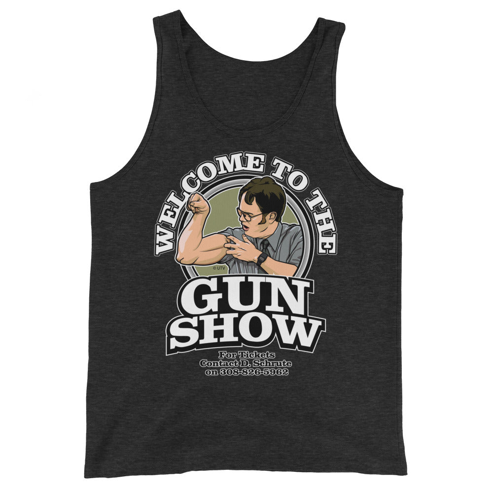 Welcome To The Gun Show Men's Tank Top-Moneyline