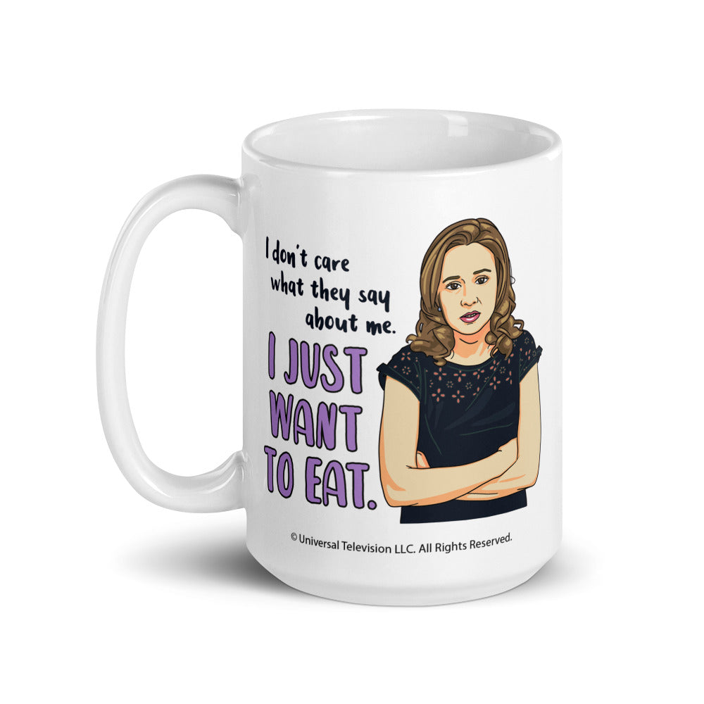 I Just Want To Eat - Coffee Mug