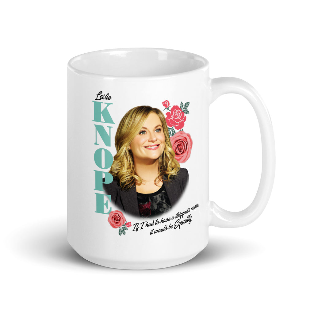 Leslie Knope Stripper - Coffee Mug