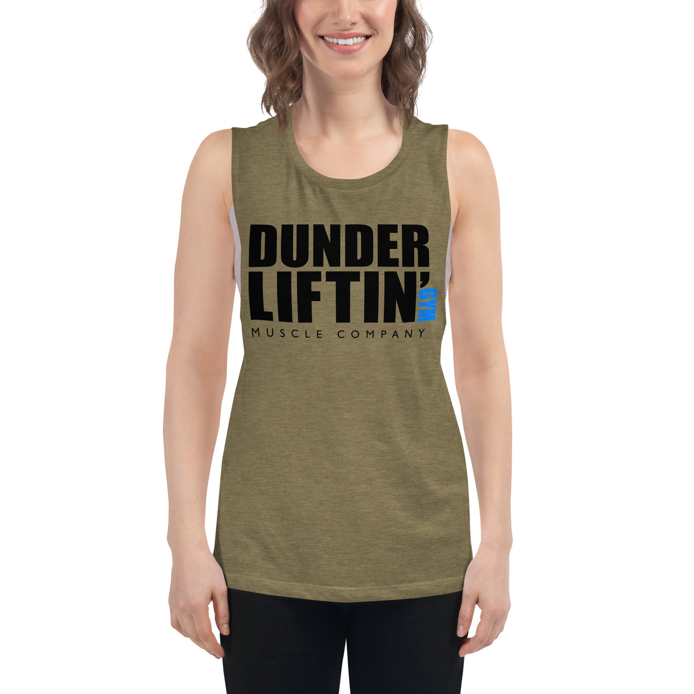 Dunder Liftin Muscle Company - Ladies’ Muscle Tank