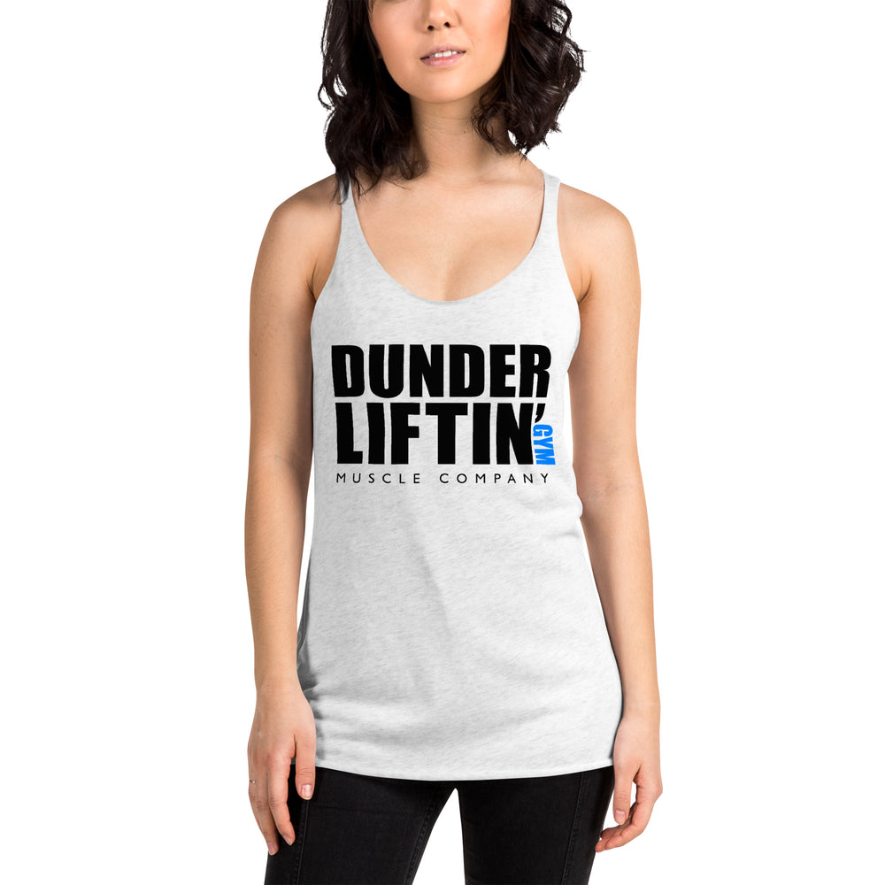 Dunder Liftin Muscle Company - Women's Racerback Tank