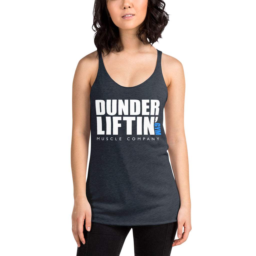 Dunder Liftin Muscle Company - Women's Racerback Tank