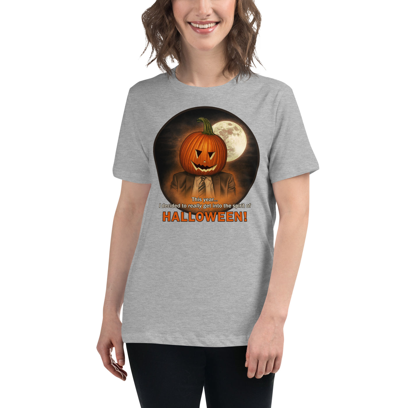 Dwight Pumpkin Head Women's T-Shirt