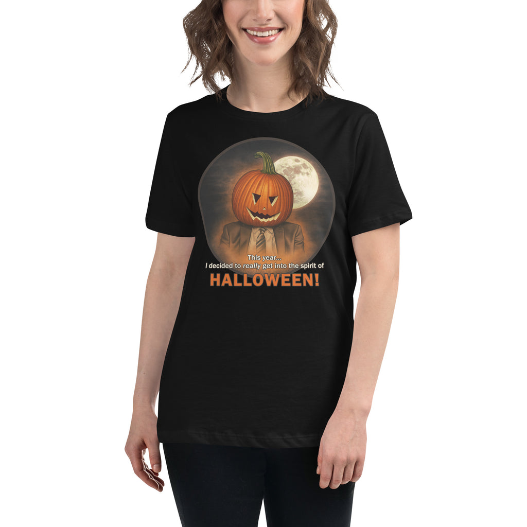 Dwight Pumpkin Head Women's T-Shirt