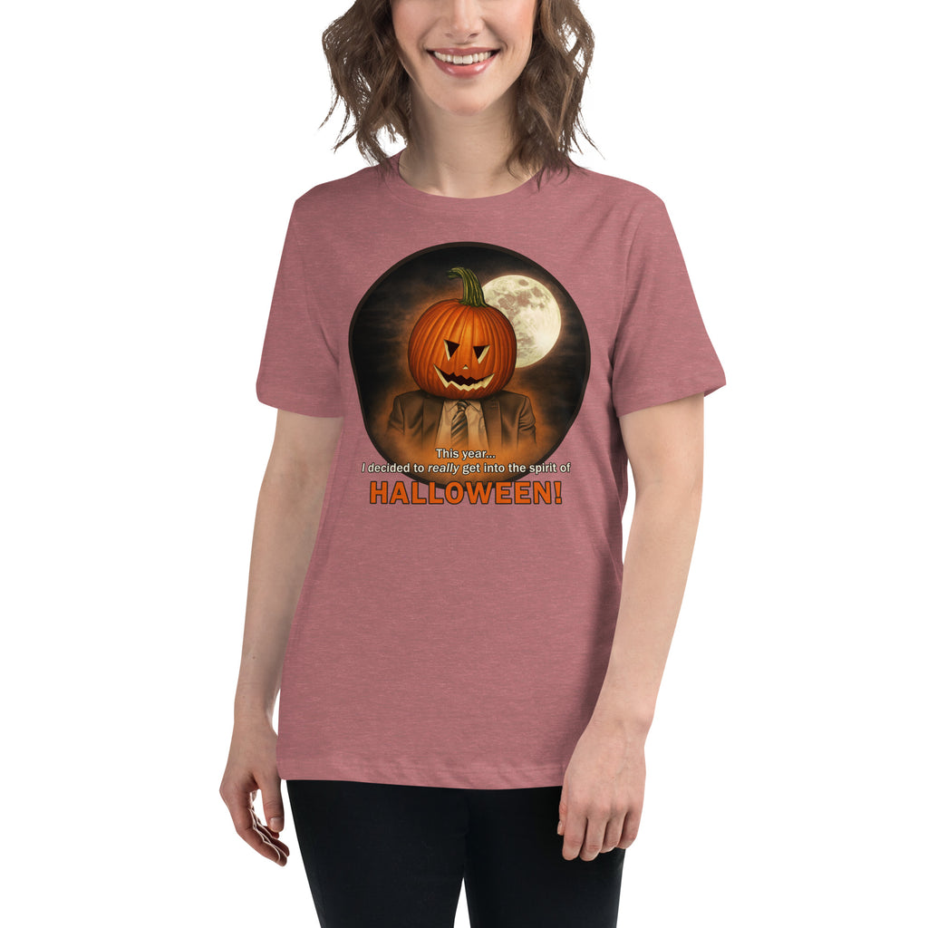 Dwight Pumpkin Head Women's T-Shirt