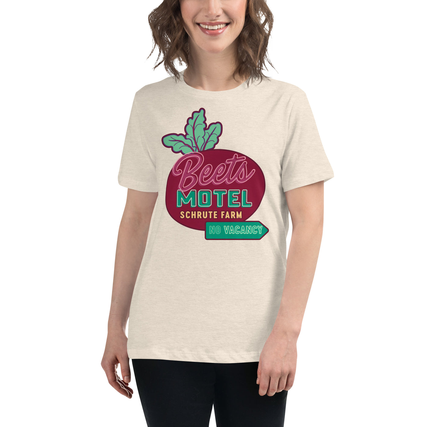 Beets Motel Women's Relaxed T-Shirt
