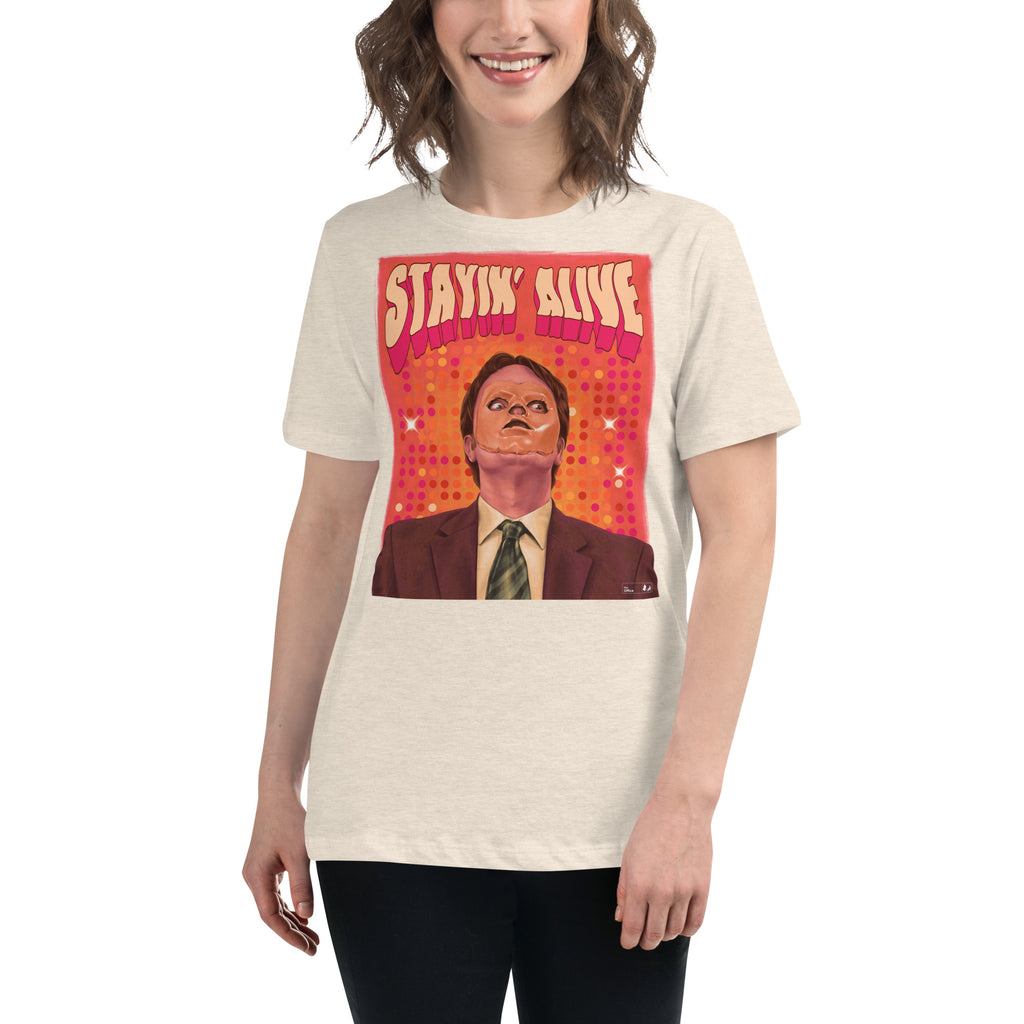 Stayin Alive Women's Relaxed T-Shirt