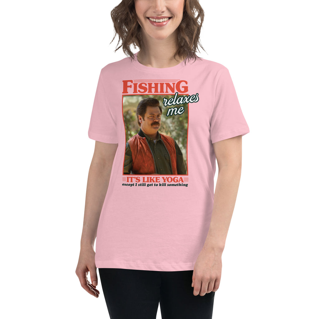 Fishing Relaxes Me - Women's T-Shirt