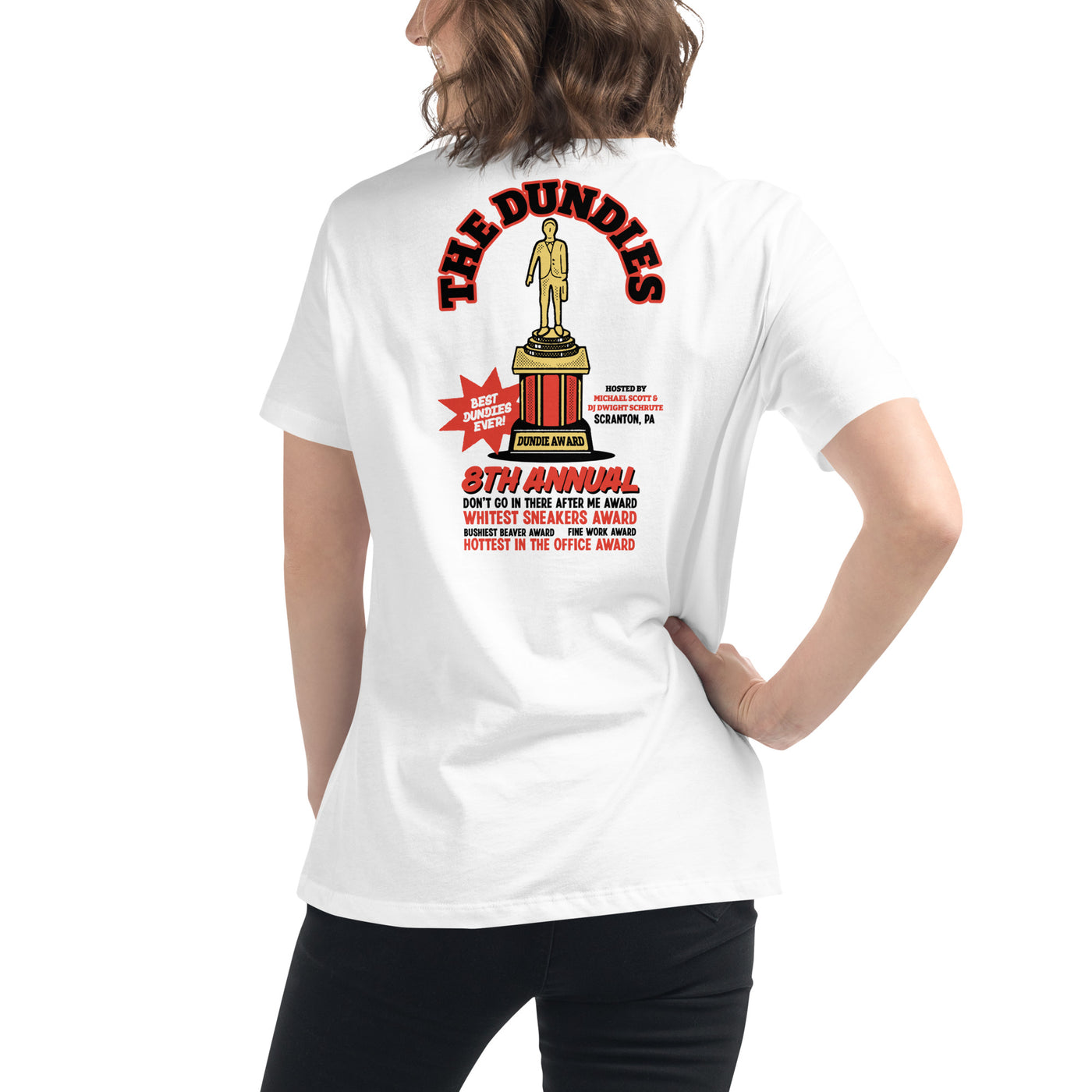 The 8th Annual Dundies Awards Women's Relaxed T-Shirt