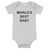 World's Best Baby - Baby Onesie-Moneyline