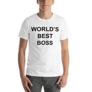 World's Best Boss T-Shirt-Moneyline