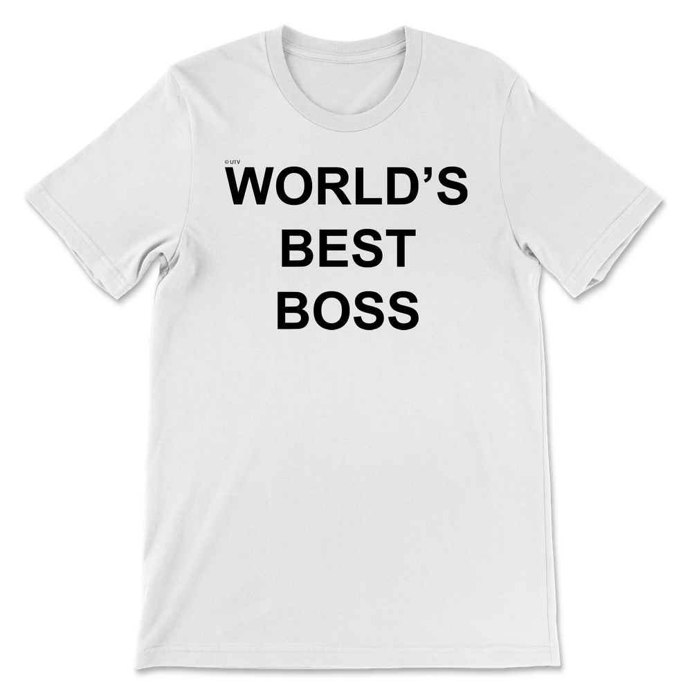 World's Best Boss T-Shirt-Moneyline
