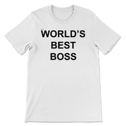World's Best Boss T-Shirt-Moneyline