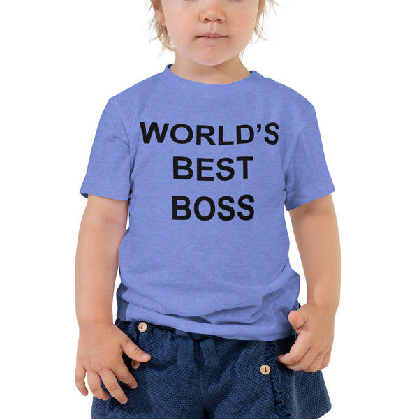 World's Best Boss Toddler Tee-Moneyline