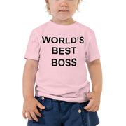 World's Best Boss Toddler Tee-Moneyline